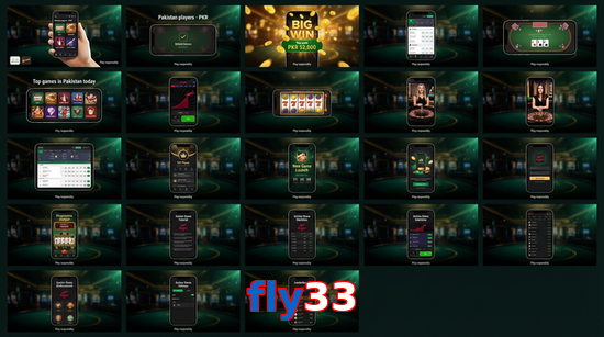 Main screen of Fly33 bet page for PK players